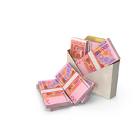 Envelop With African 1000 Francs Money Notes Currency Lots PNG & PSD Images