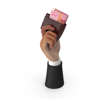 Hand Hold Money Wallet Bill African 1000 Francs PNG & PSD Images