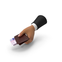Hand Hold Money Wallet Bill African 10000 Francs Give PNG & PSD Images