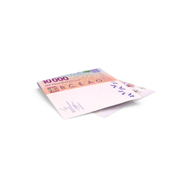 Single African 10000 Francs Fold Ground PNG & PSD Images