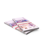 Two Currency African 10000 Francs Block Money PNG & PSD Images
