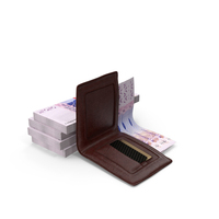 Wallet Open African 10000 Francs Money Bills Ground PNG & PSD Images
