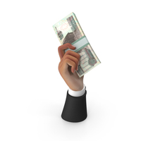 Egypt 100 Pounds Lot Holding Hand Money PNG & PSD Images