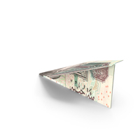 Egypt 100 Pounds Money Note Paper Plane PNG & PSD Images