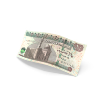 Egypt 100 Pounds Money Slant Falling Note PNG & PSD Images