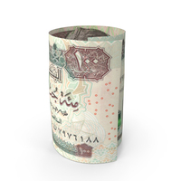 Single Egypt 100 Pounds Money Role Note PNG & PSD Images