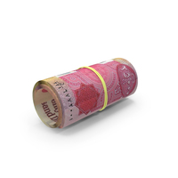 Bill Iraq 25000 Dinars Rolled PNG & PSD Images