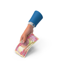 Giving Iraq 25000 Dinars Money Bill Hand Hold PNG & PSD Images