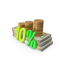 10 Percent Iraq 50000 Dinars Money Notes With Gold Coins PNG & PSD Images