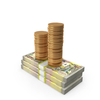 100 Percent Iraq 50000 Dinars Money Notes With Gold Coins PNG & PSD Images