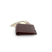 Brown Wallet Iraq 50000 Dinars Money Bills PNG & PSD Images