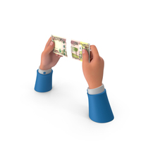 Cut Split Iraq 50000 Dinars Money Cash Hand Hold PNG & PSD Images