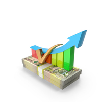 Growth Arrow Iraq 50000 Dinars Money Notes Currency PNG & PSD Images