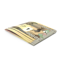 Two Iraq 50000 Dinars Note Fold Money PNG & PSD Images