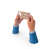 Single Lebanese 20000 Livres Money Note Hand Hold PNG & PSD Images