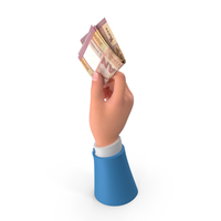 Hand Holding Raise Lebanese 20000 Livres Notes Bill PNG & PSD Images