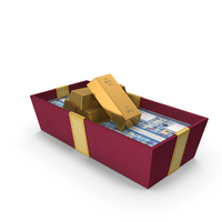 Box Gold Biscuit Lots Lebanese 50000 Livres Money Notes PNG & PSD Images