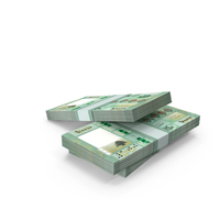 Lebanese 100000 Livres Money Notes Lots Three PNG & PSD Images