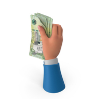 Bill Saudi 50 Riyals Money Currency Notes Hand Hold PNG & PSD Images
