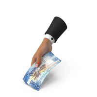 Giving Swiss 100 Francs Money Bill Hand Hold PNG & PSD Images
