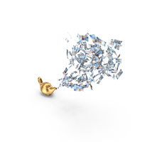Magic Lamp Swiss 100 Francs Money Flow PNG & PSD Images