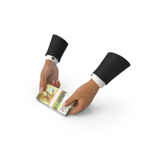 Giving Swiss 200 Francs Money Lot Bill Hand Hold PNG & PSD Images
