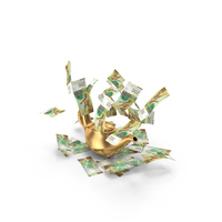 Magic Lamp Swiss 200 Francs Money Falling PNG & PSD Images