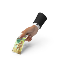 Right Hand Giving Swiss 200 Francs Note Money PNG & PSD Images
