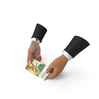 Single Swiss 200 Francs Money Note Give Hand Hold PNG & PSD Images