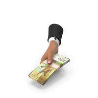 Swiss 200 Francs Lot Giving Hand Money PNG & PSD Images