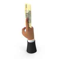With Two Finger Zimbabwe 100 Dollars Money Note Hand Hold PNG & PSD Images