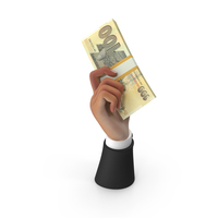 Zimbabwe 100 Dollars Lot Holding Hand Money PNG & PSD Images