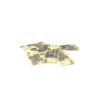 Zimbabwe 100 Dollars Money Few Notes On Ground PNG & PSD Images
