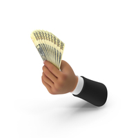 Zimbabwe 100 Dollars Notes Holding Hand Money PNG & PSD Images