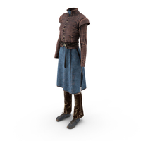 Warrior Girl Costume PNG & PSD Images