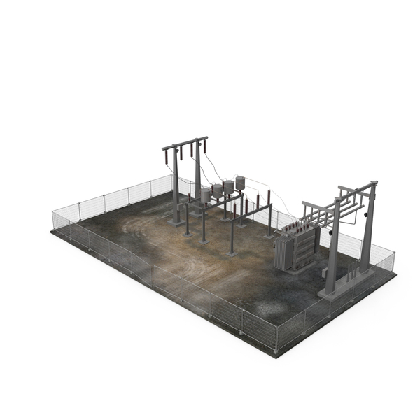 Electrical Substation PNG & PSD Images