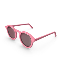 Retro Pink Sunglasses PNG & PSD Images