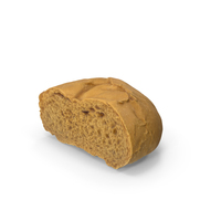 Cut Round Bun PNG & PSD Images
