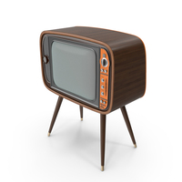 Retro TV Cabinet PNG & PSD Images