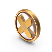 Math Plus Multiply Glass Coin PNG & PSD Images