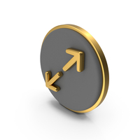 Enlargement Color UI Circular Coin PNG & PSD Images
