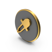 Eye Dropper Circular Coin PNG & PSD Images