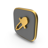 Eye Dropper Square Coin PNG & PSD Images