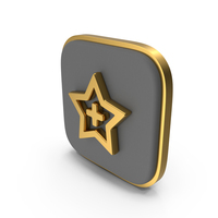 Favorite Square Coin PNG & PSD Images