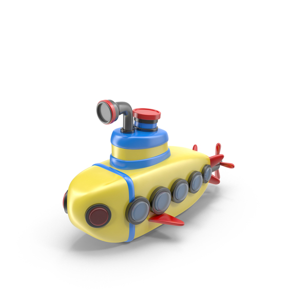 Cartoon Submarine PNG & PSD Images