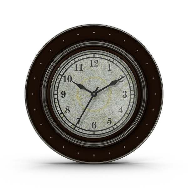 Black and Silver Clock PNG & PSD Images