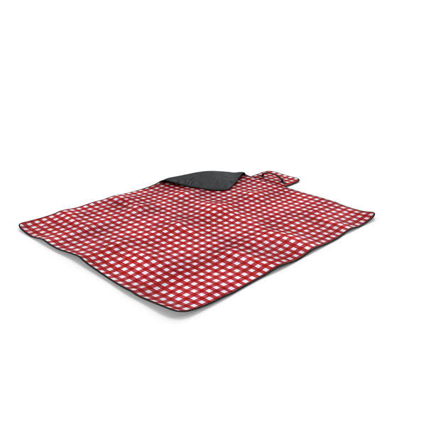 Red Picnic Blanket PNG & PSD Images