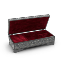 Pewter Jewelry Box PNG & PSD Images