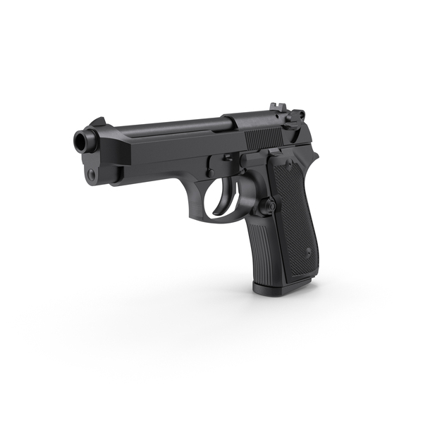 Semi-Automatic Pistol PNG & PSD Images