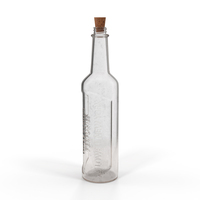 Old Glass Bottle 05 PNG & PSD Images